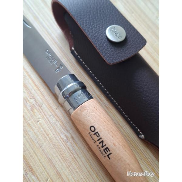Opinel N�08 jardin avec �tui Alpine