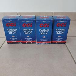 Muntions 22lr (CCI Standard Velocity) 40 grains.