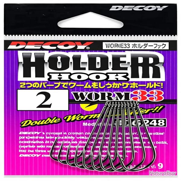 Hame�on simple DECOY Worm 33 Holder hook H1