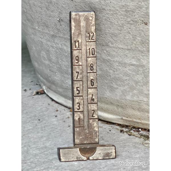 Planchette de hausse ORIGINALE de fusil G43 Gewehr 43 WaA359