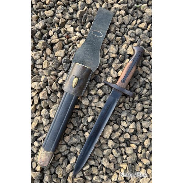 Ba�onnette Vetterli 70-87-16 Modifier M95 Austro Hongrois Italie Autriche Hongrie WW1