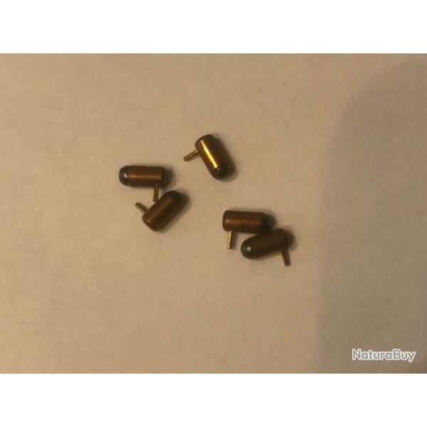 Lot de 5 Cartouches 2 mm � broche � balle