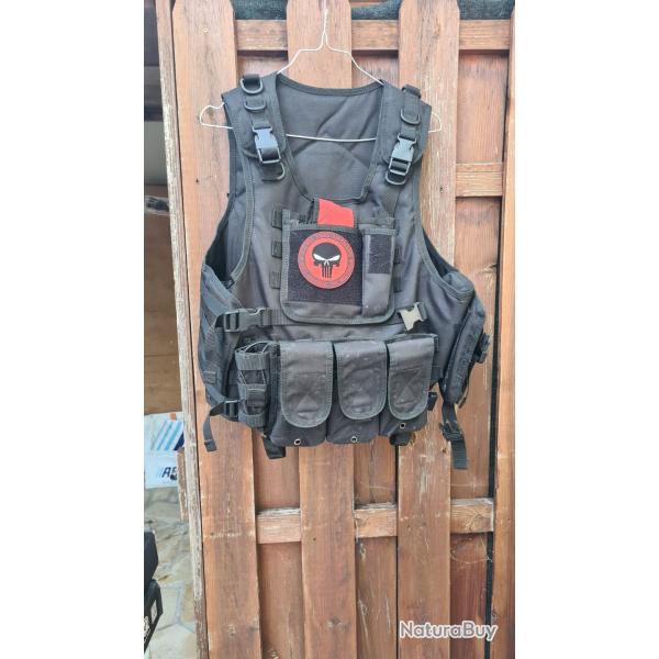 Gilet tactique airsoft