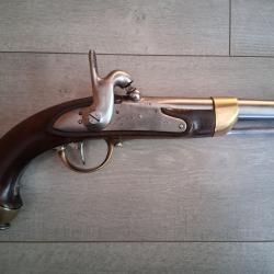 Magnifique pistolet de cavalerie fran&ccedil;ais M 1822T bis