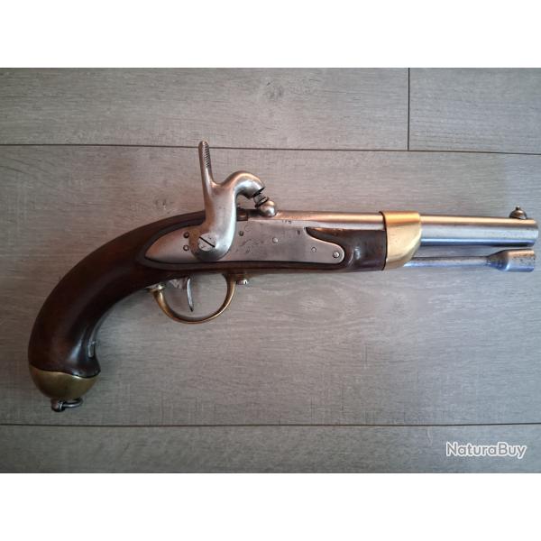 Magnifique pistolet de cavalerie fran�ais M 1822T bis