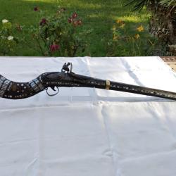 Fusil Afghan &agrave; silex artisanal