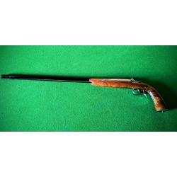 *Splendid*-ancien Pistolet-"Target",et"Braconnage"/sign&eacute; J.G.-St.Etienne/N&deg;158-vers 1832*/en 10mm-PN