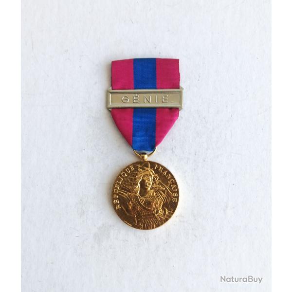 M�daille - FR65305f D�fense nationale classe bronze agrafe GENIE