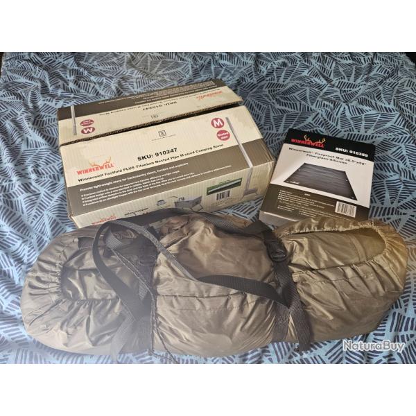 Kit po�le � bois et tipiWinnerwell Naturehike