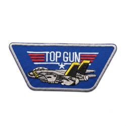 Patch &agrave; coudre ou &agrave; coller TOP GUN - Largeur : 11.5 cm Hauteur : 5 cm 6a.