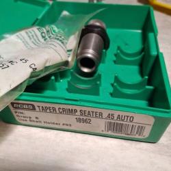 Outil rcbs  taper crimp 45 auto / acp