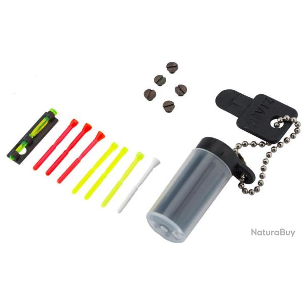 GUIDON COMP SIGHT 8 FIBRES EN SET - HI-VIZ PM1002