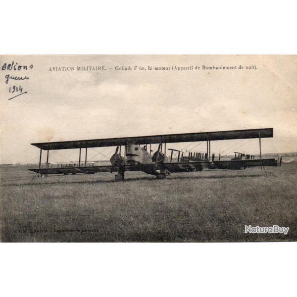 Carte postale d'avion militaire Goliath F 60 -N�8401