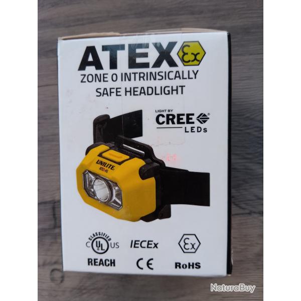 Lampe frontale atex neuve