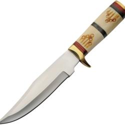 Couteau fixe de chasse et outdoor Rite Edge Rain Fall Hunter bone
