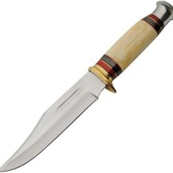 Couteau fixe chasse et outdoor Rite Edge Silver Stream
