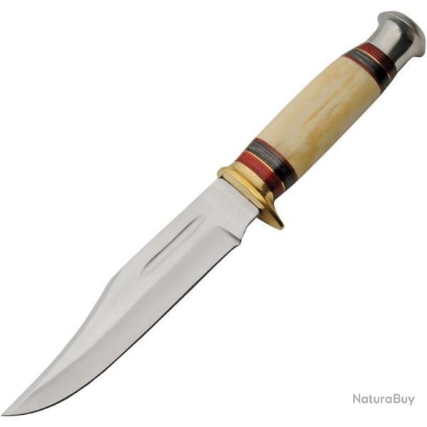 Couteau fixe chasse et outdoor Rite Edge Silver Stream