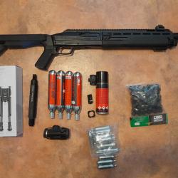 vend Fusil &agrave; pompe T4E HDX68 UMAREX (40 joules) cat&eacute;gorie C - tr&egrave;s bon &eacute;tat