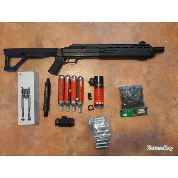 vend Fusil � pompe T4E HDX68 UMAREX (40 joules) cat�gorie C - tr�s bon �tat