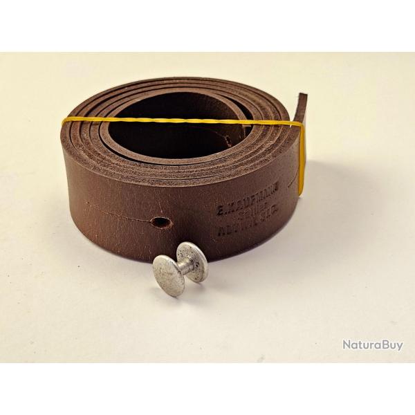 Bretelle pour Schmidt Rubin G96/11 marron fonc�