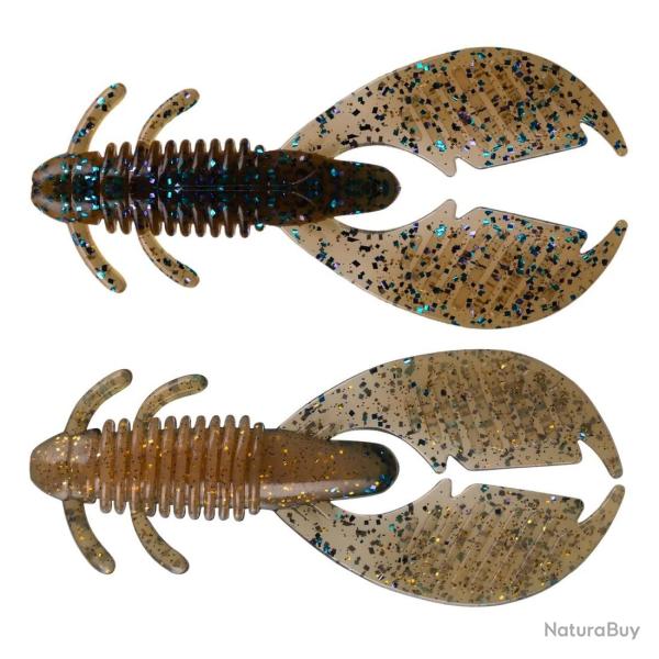 Leurre Souple Reins Ax Craw Maxi 10cm B47 - New Blue Gill