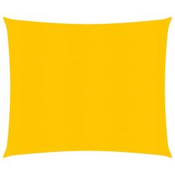 Voile d'ombrage 160 g/m&sup2; 2 x 2 m PEHD jaune 02_0009117