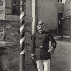 Carte Postale Ancienne - Gendarme Allemand, Col de la Schlucht -N&deg;8405