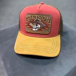 Casquette Trucker Cowboy Skull STETSON