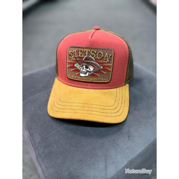 Casquette Trucker Cowboy Skull STETSON