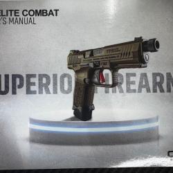 Canik TP9 &eacute;lite combat FDE
