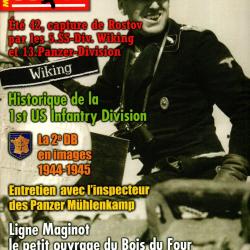 39-45 Magazine 255 ligne maginot, rostov division wiking, 2e db, 1&egrave;re division d'infanterie us,