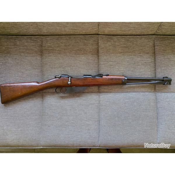 Fusil Carcano 1891 Cavalerie CATD , 2 clips, outillage de rechargement. Munitions non incluses.