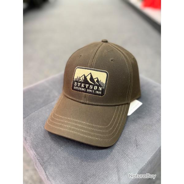 CASQUETTE STETSON WAXED DARK