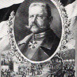 Carte postale du G&eacute;n&eacute;ral-Feldmarschall v. Hindenburg -N&deg;8409