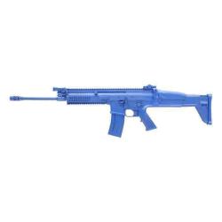 Arme d'entra&icirc;nement Blueguns FN Herstal - Bleu / SCAR16S / Poids r&eacute;el