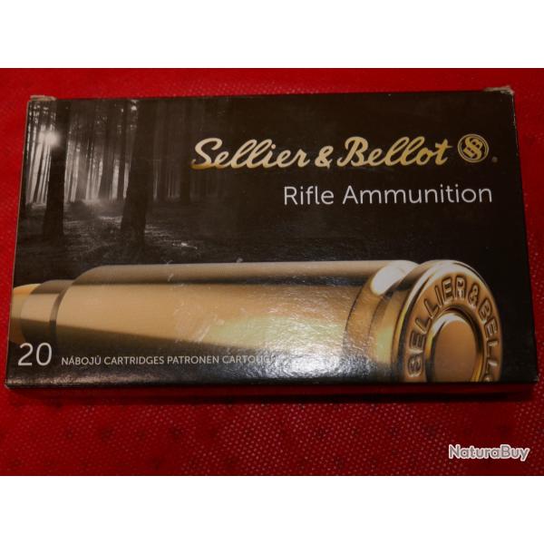 20 cartouches en 300 Win Mag 180 grs SPCE SELLIER & BELLOT