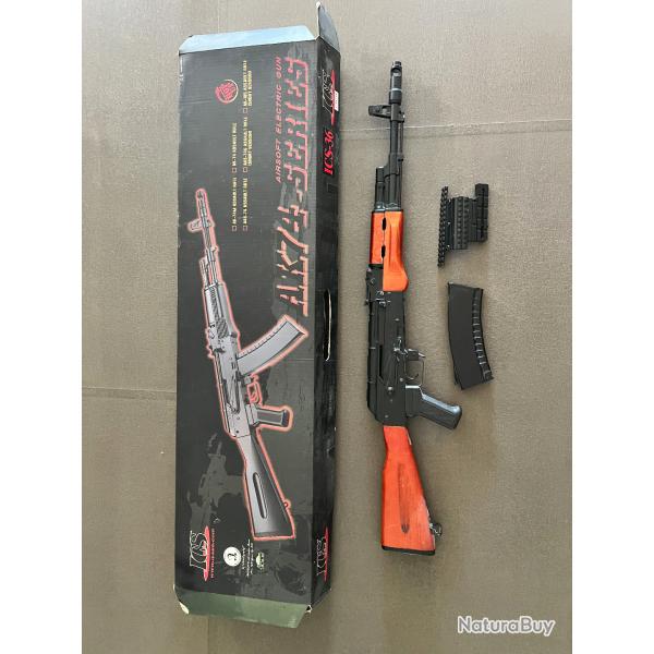 ICS AK74 Full M�tal + Bois + Housse Swiss Arms