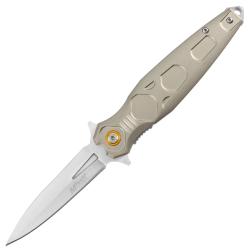 Couteau pliant Mtech Starship Linerlock Silver aluminium