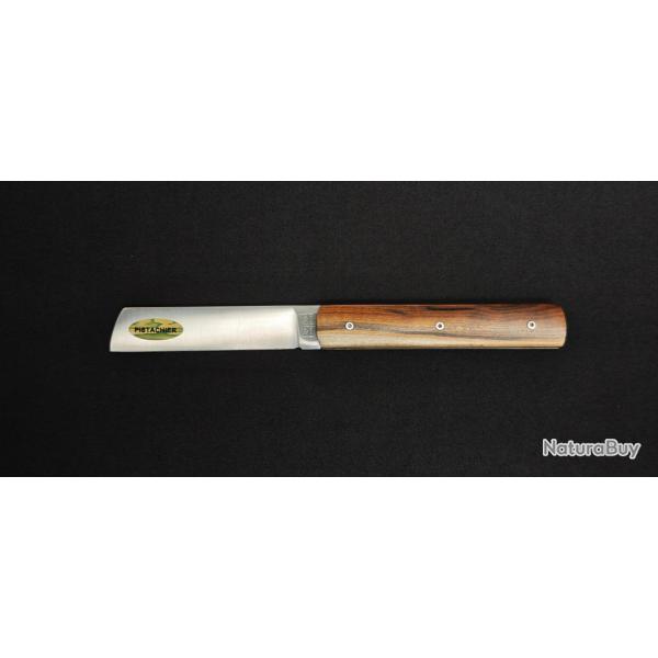 Le Fid�le 20/20 VVPI Manche Pistachier - Couteau Pliant Artisanal Fran�ais par Thomas Boitel