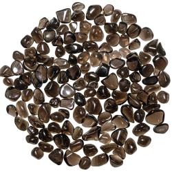Petites pierres roul&eacute;es obsidienne larmes d'apache - 1 &agrave; 1.5 cm - 50 grammes