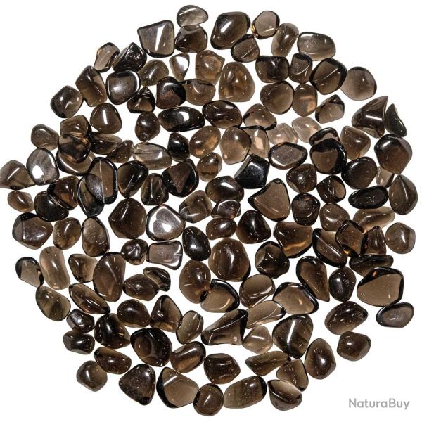 Petites pierres roul�es obsidienne larmes d'apache - 1 � 1.5 cm - 50 grammes