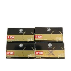 3 boites de cartouches RWS R100 (boites neuves) + 1 boite ouverte  de 35  = 185 cartouches.
