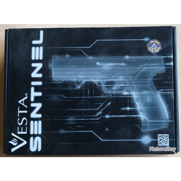 Pistolet VESTA SENTINEL + Extension TACHYON-S 19 J. maxi.