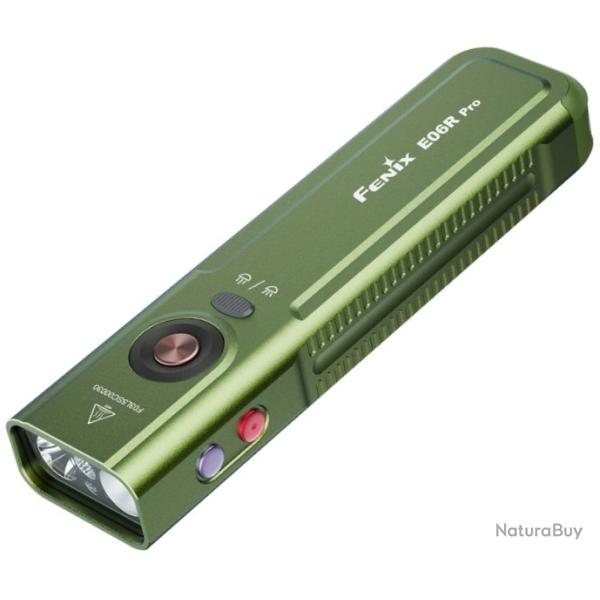 Lampe de poche Fenix E06R PRO VERT 1600 LUMENS rechargeable