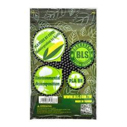 BLS BIO Airsoft Pellets 0.28g, 3500 BBs (Bag) - Black