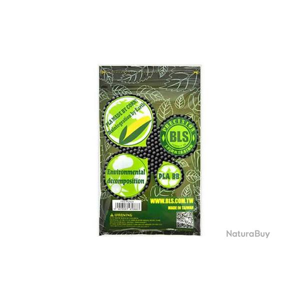 BLS BIO Airsoft Pellets 0.28g, 3500 BBs (Bag) - Black