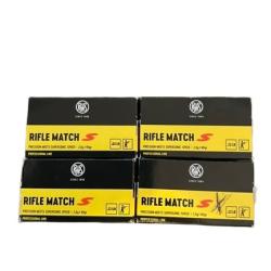 3 boites de cartouches RWS rifle match S (boites neuves)  + 1 boite ouverte de 12 OFFERTE