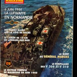 39-45 Magazine 156 6 juin aviation germanique en normandie, 55e anniversaire jour j, maubeuge 1940