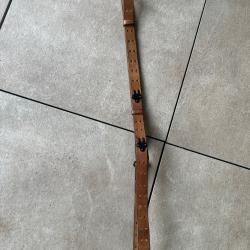 Bretelle cuir pour M1 Garand reproduction