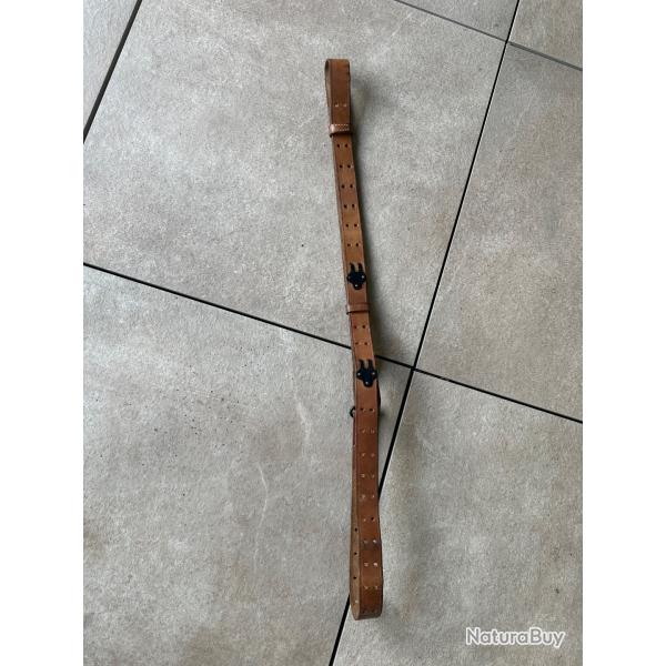 Bretelle cuir pour M1 Garand reproduction
